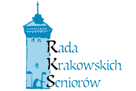 Wieża, napis Rada Krakowskich Seniorów